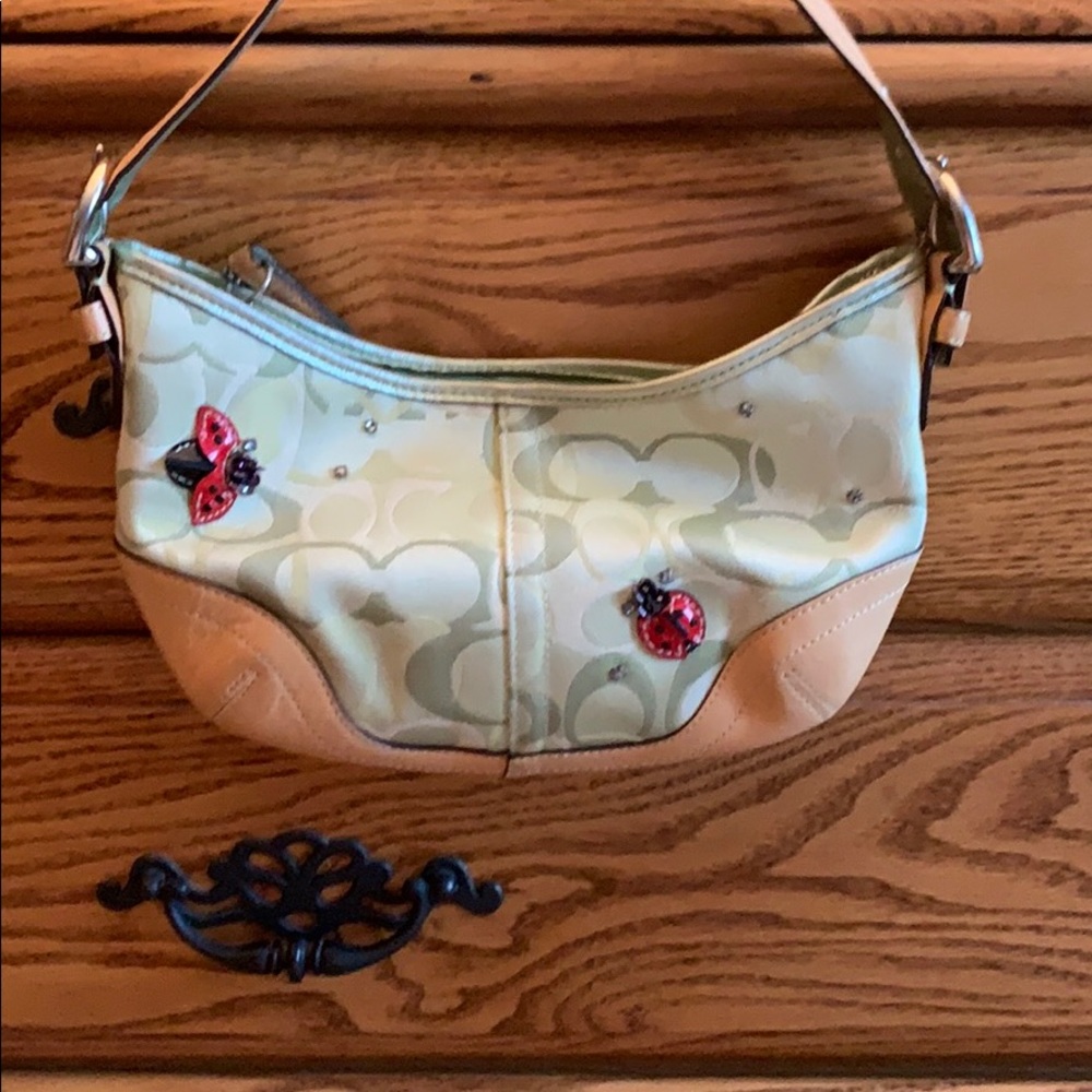 Coach ladybug purse